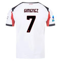 Men's Authentic Gimenez AC Milan Away Jersey 25/26