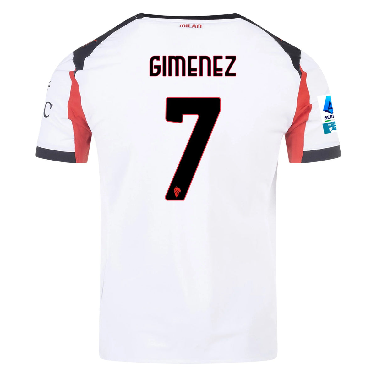 Men's Authentic Gimenez AC Milan Away Jersey 25/26
