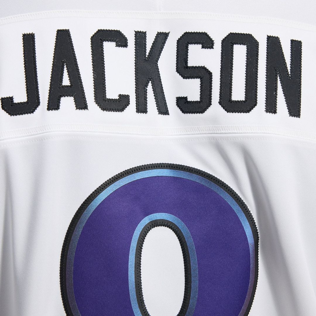 Men's Baltimore Ravens Lamar Jackson Purple Team Vapor F.U.S.E. Stitched