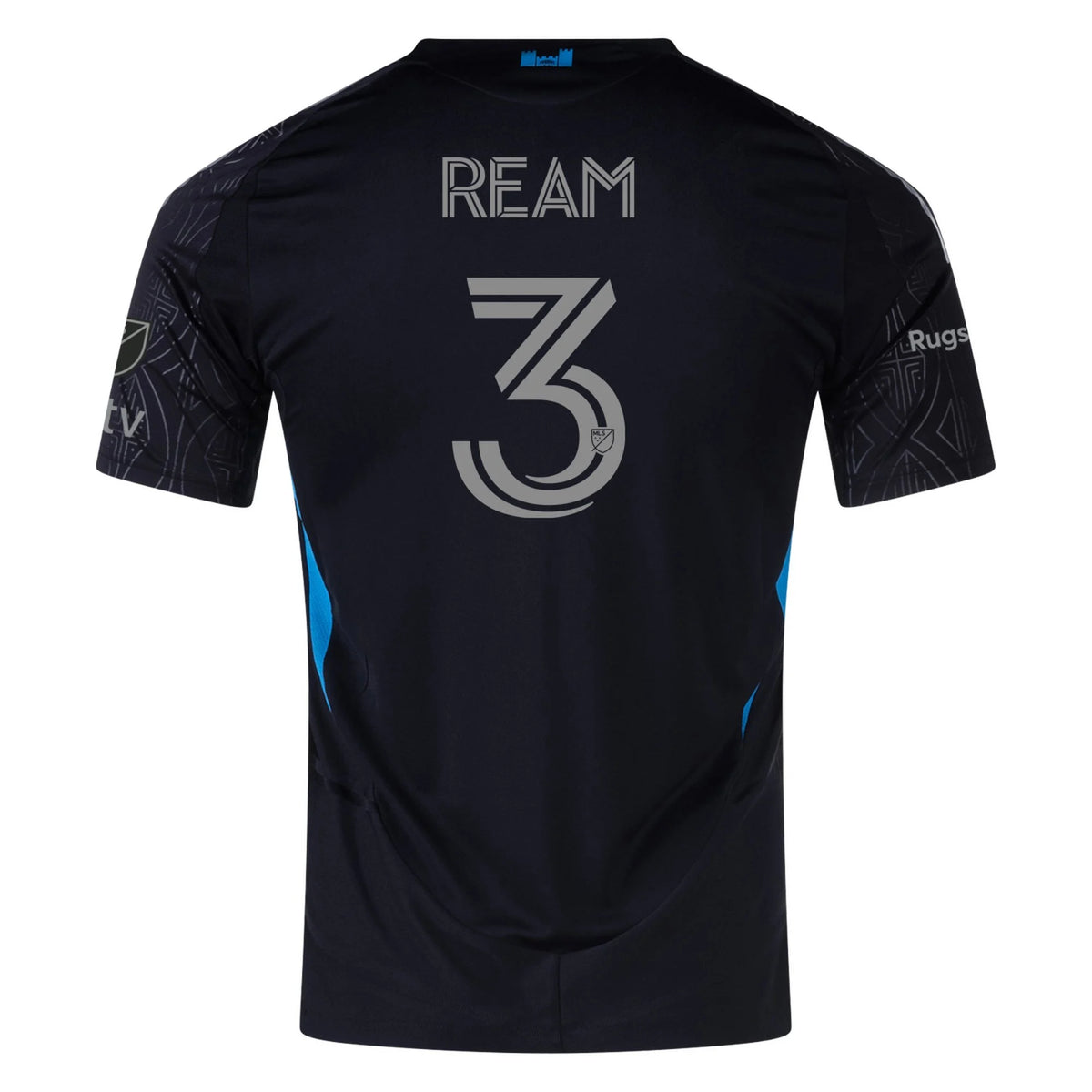 Men's Authentic Ream Charlotte FC Away Jersey 25/26