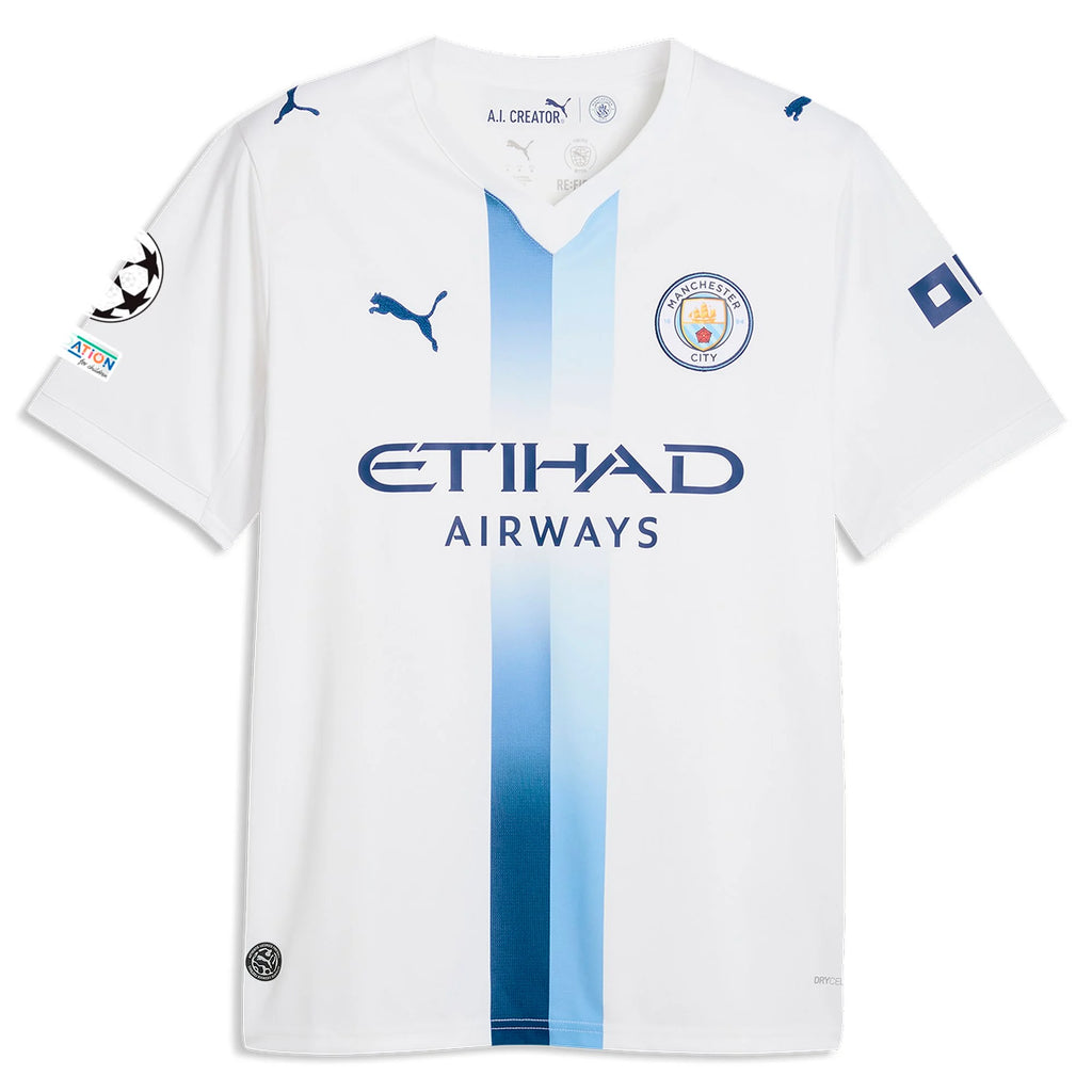 Men's Replica Marmoush Manchester City Third Jersey 26/27 UCL
