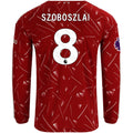 Men's Replica Szoboszlai Liverpool Long Sleeve Home Jersey 26/27