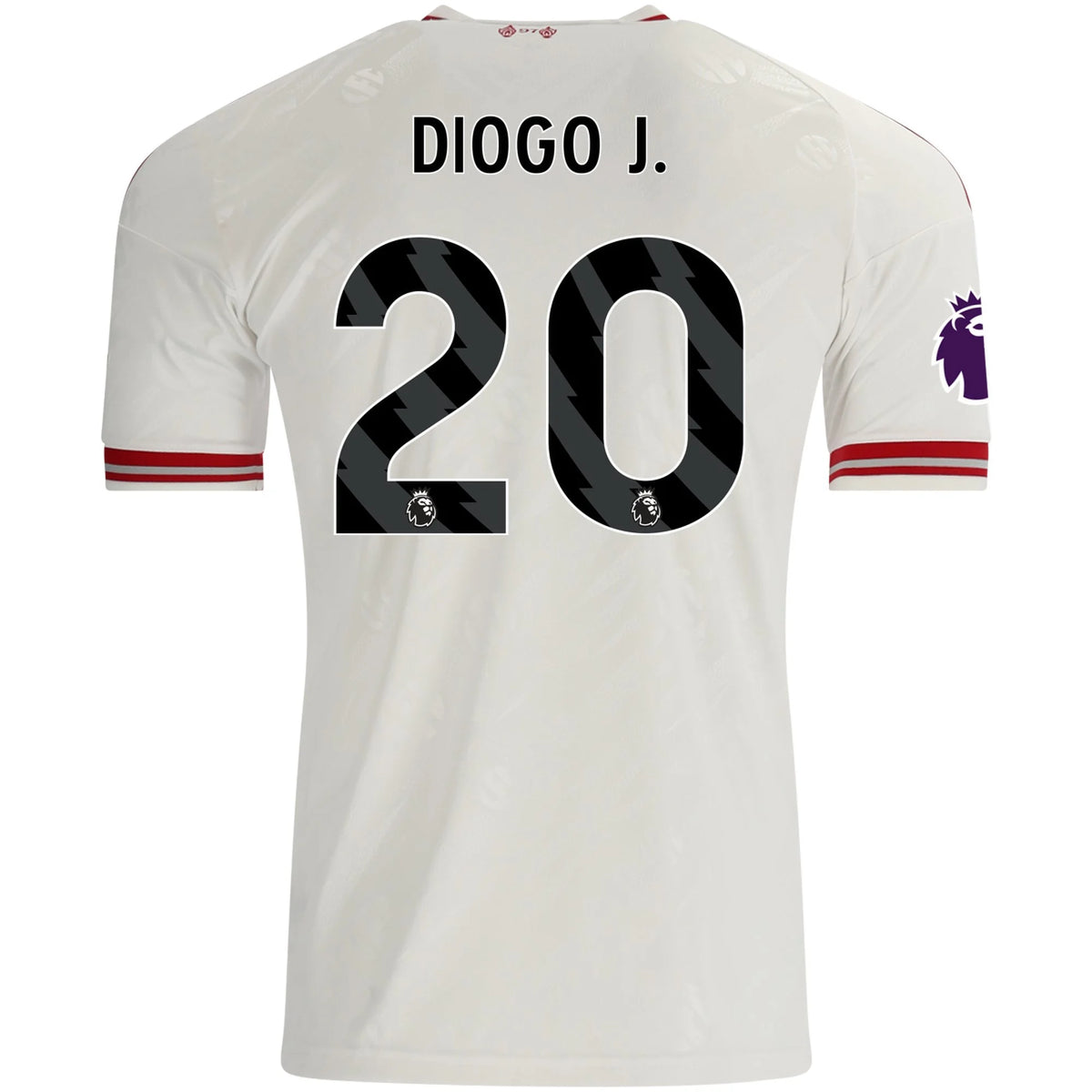 Men's Replica Diogo J. Liverpool Away Jersey 26/27