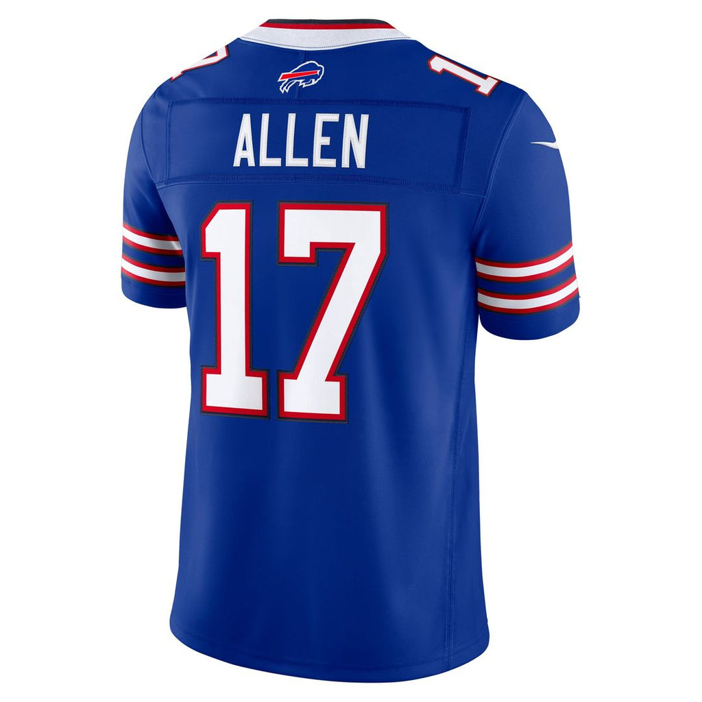 Men's Buffalo Bills Josh Allen Gray Nickel City Vapor F.U.S.E. Stitched