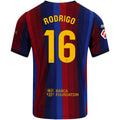 Men's Authentic Rodrigo Barcelona Home Jersey 26/27