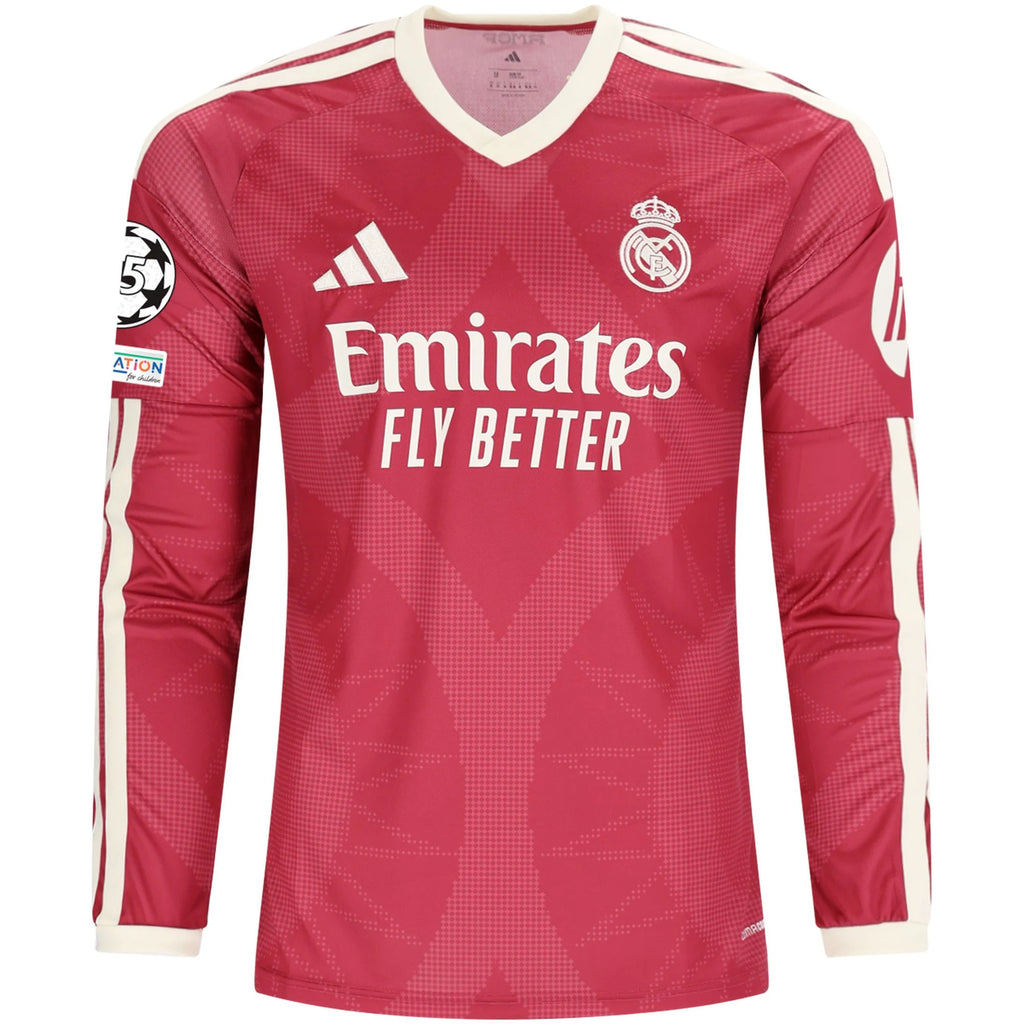 Men's Replica Trent Real Madrid Long Sleeve Third Jersey 26/27