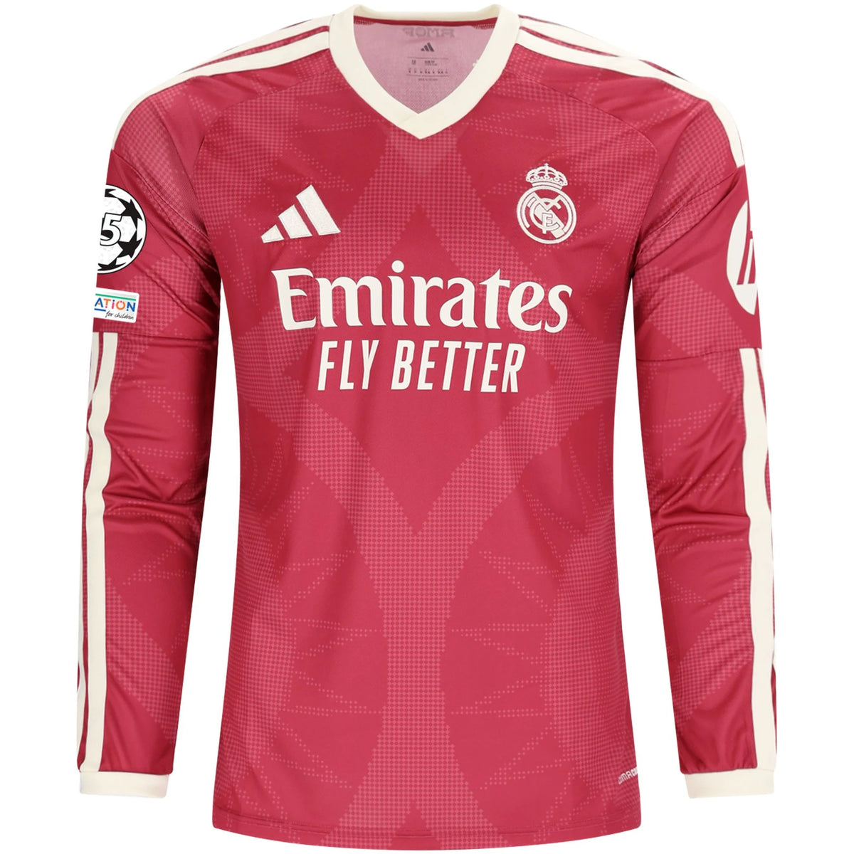 Men's Replica Real Madrid Long Sleeve Third Jersey 26/27 UCL