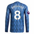 Men's Authentic Odegaard Arsenal Long Sleeve Away Jersey 25/26