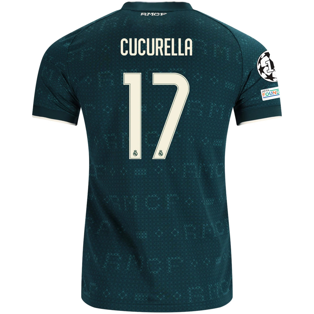 Men's Replica Cucurella Real Madrid Away Jersey 26/27