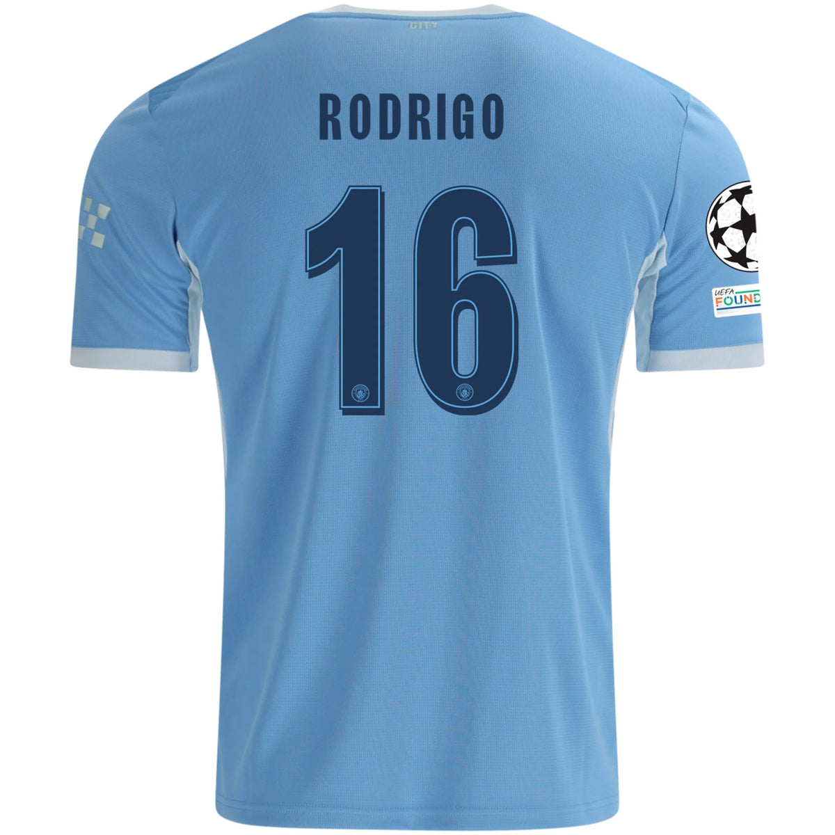 Men's Replica Rodrigo Manchester City Home Jersey 26/27 UCL