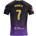 Men's Replica Fermin Barcelona Away Jersey 26/27