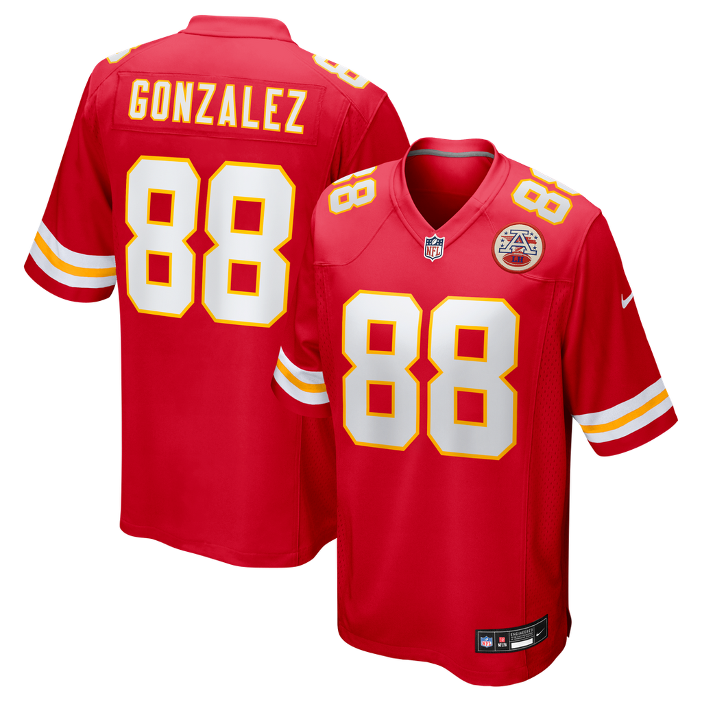 Men's Kansas City Chiefs Tony Gonzalez White Retired Player