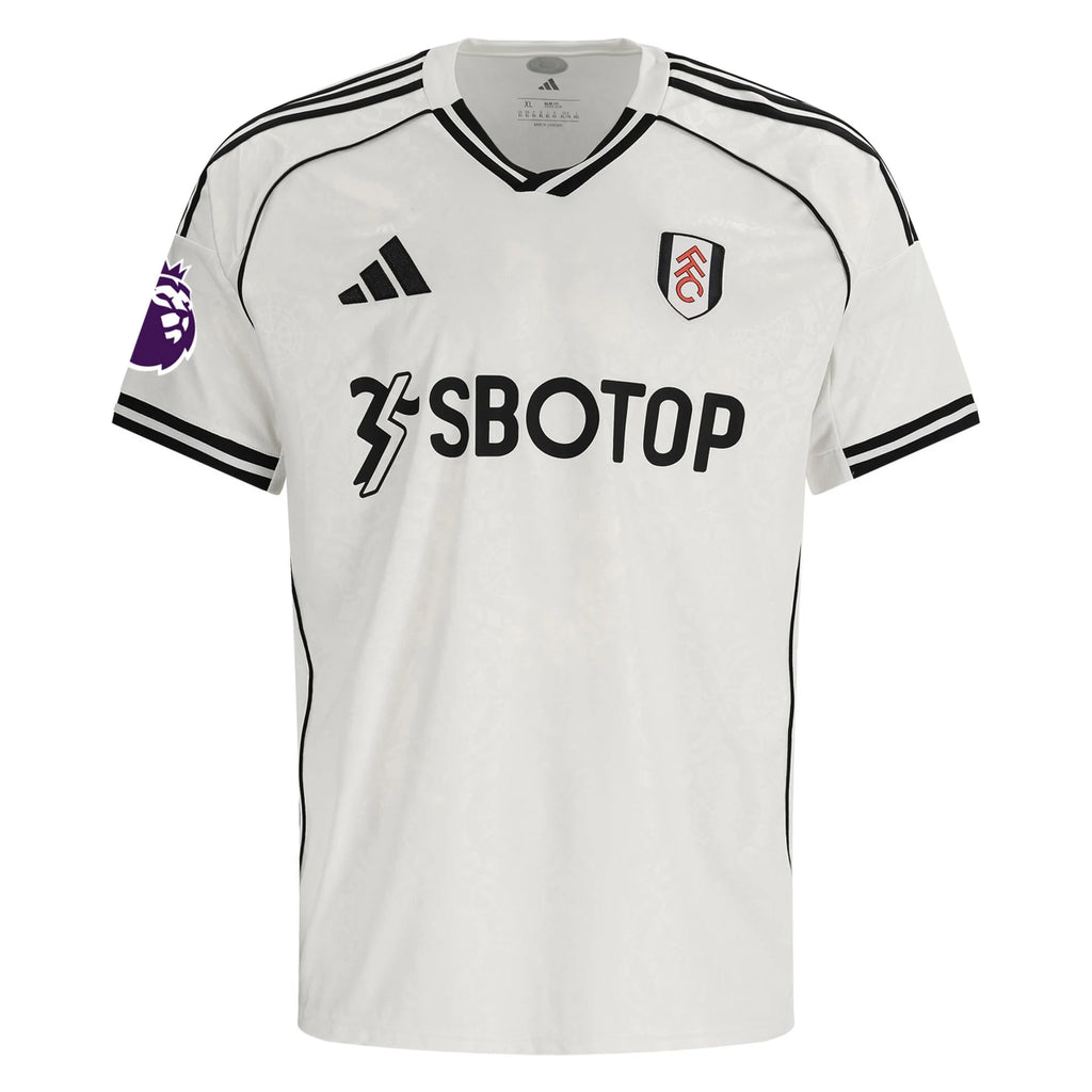 Men's Replica Smith Rowe Fulham Home Jersey 25/26