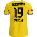 Men's Authentic Karetsas Borussia Dortmund Home Jersey 26/27