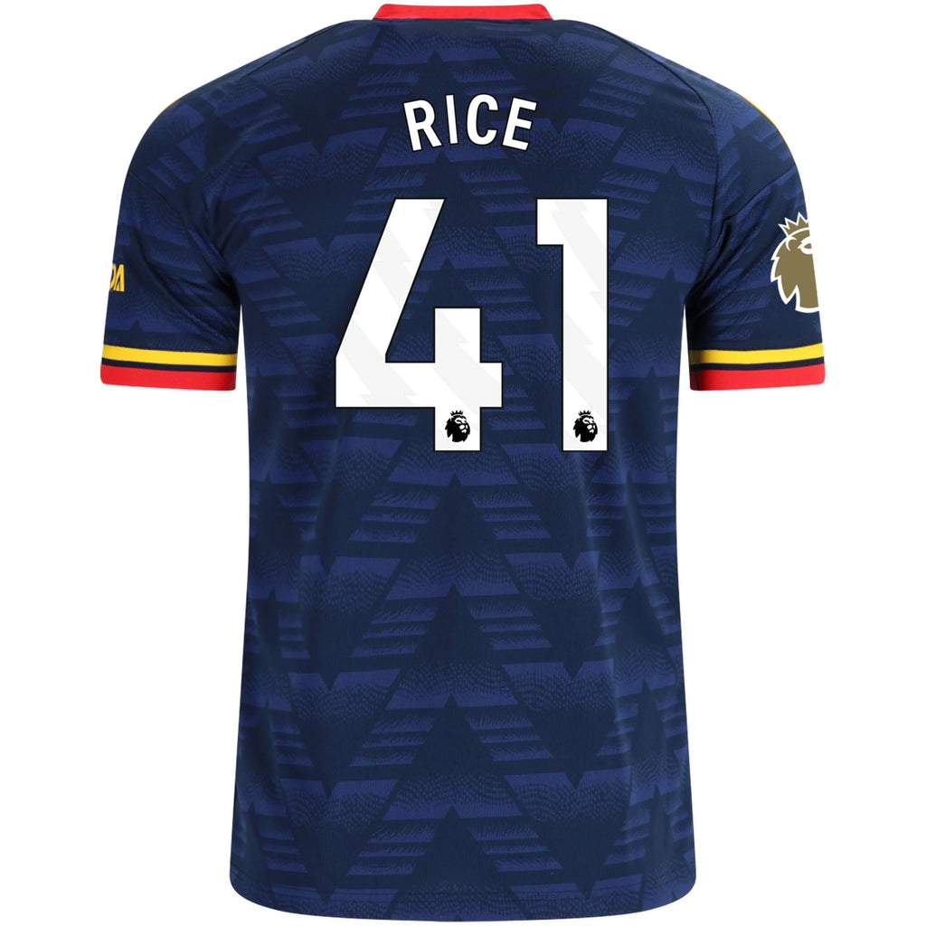 Men's Replica Rice Arsenal Away Jersey 26/27