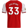 Men's Replica Calafiori Arsenal Home Jersey 26/27