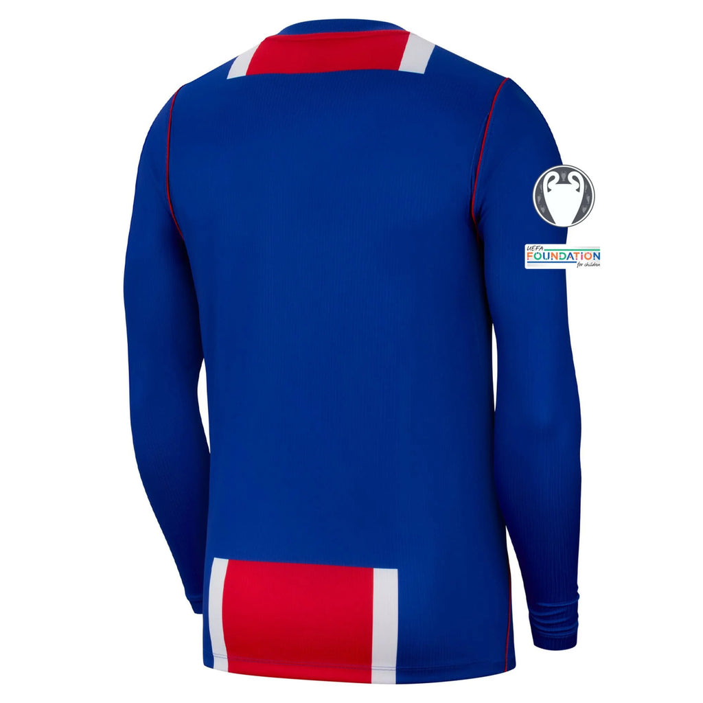 Men's Replica Paris Saint-Germain Long Sleeve Home Jersey 26/27 UCL