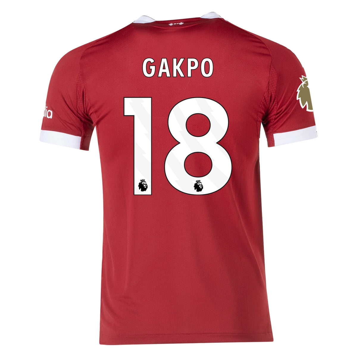 Men's Authentic Gakpo Liverpool Home Jersey 25/26