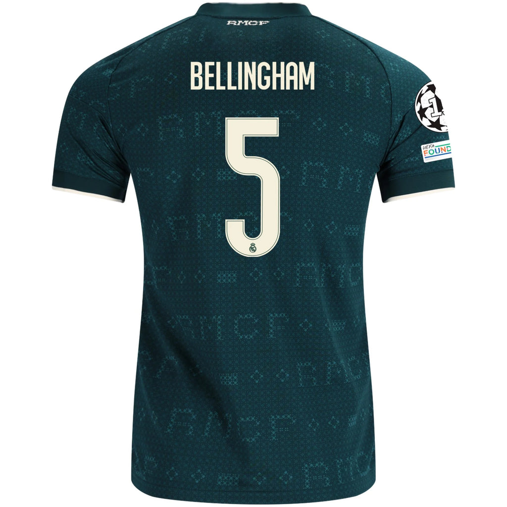 Men's Replica Bellingham Real Madrid Away Jersey 26/27