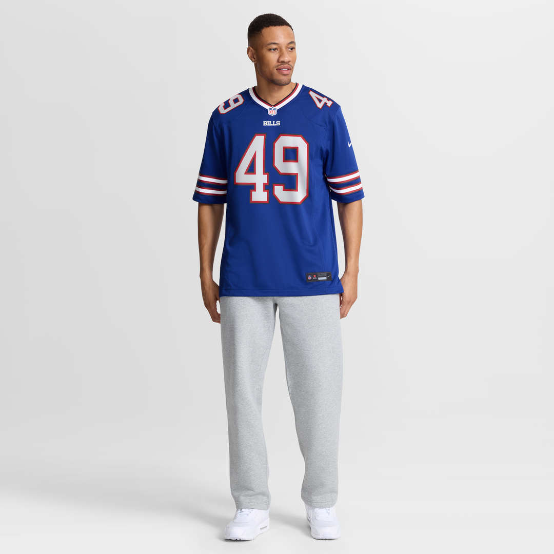 Men's Buffalo Bills DaShaun White Royal Team