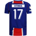 Kid's Replica Vitinha Paris Saint-Germain Home Jersey 26/27 UCL