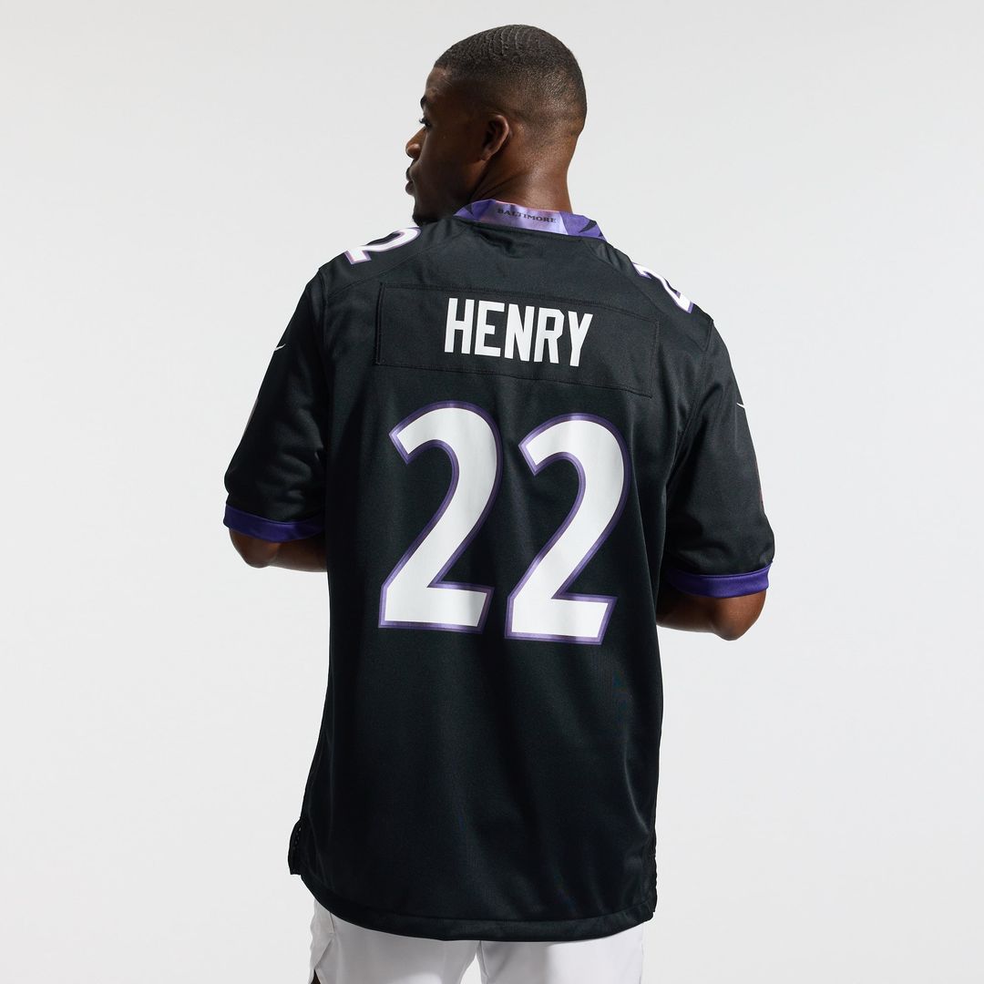 Men's Baltimore Ravens Derrick Henry Purple Alternate