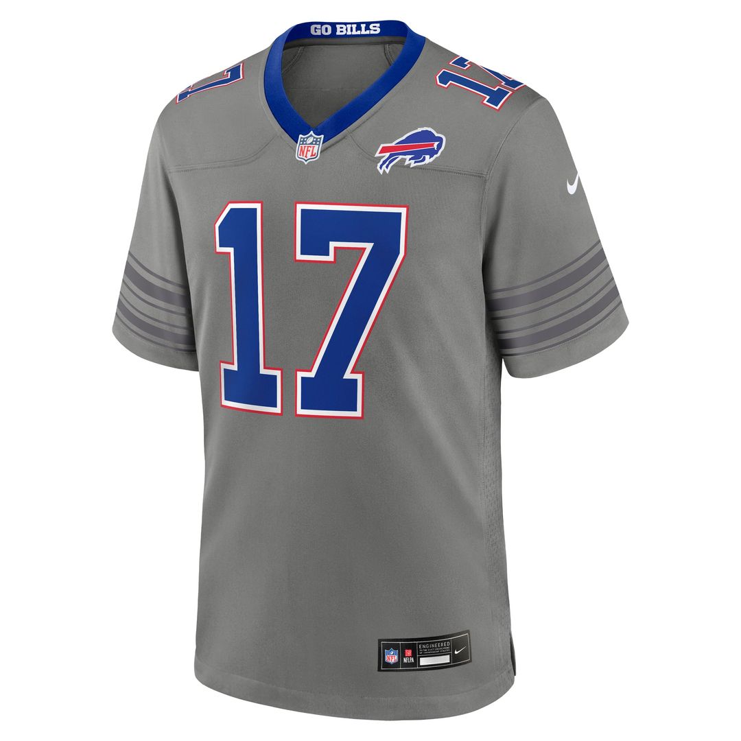 Men's Buffalo Bills Josh Allen Royal Team Game Player Jersey
