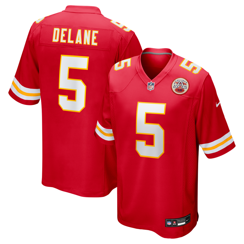Men's Kansas City Chiefs Mansoor Delane White
