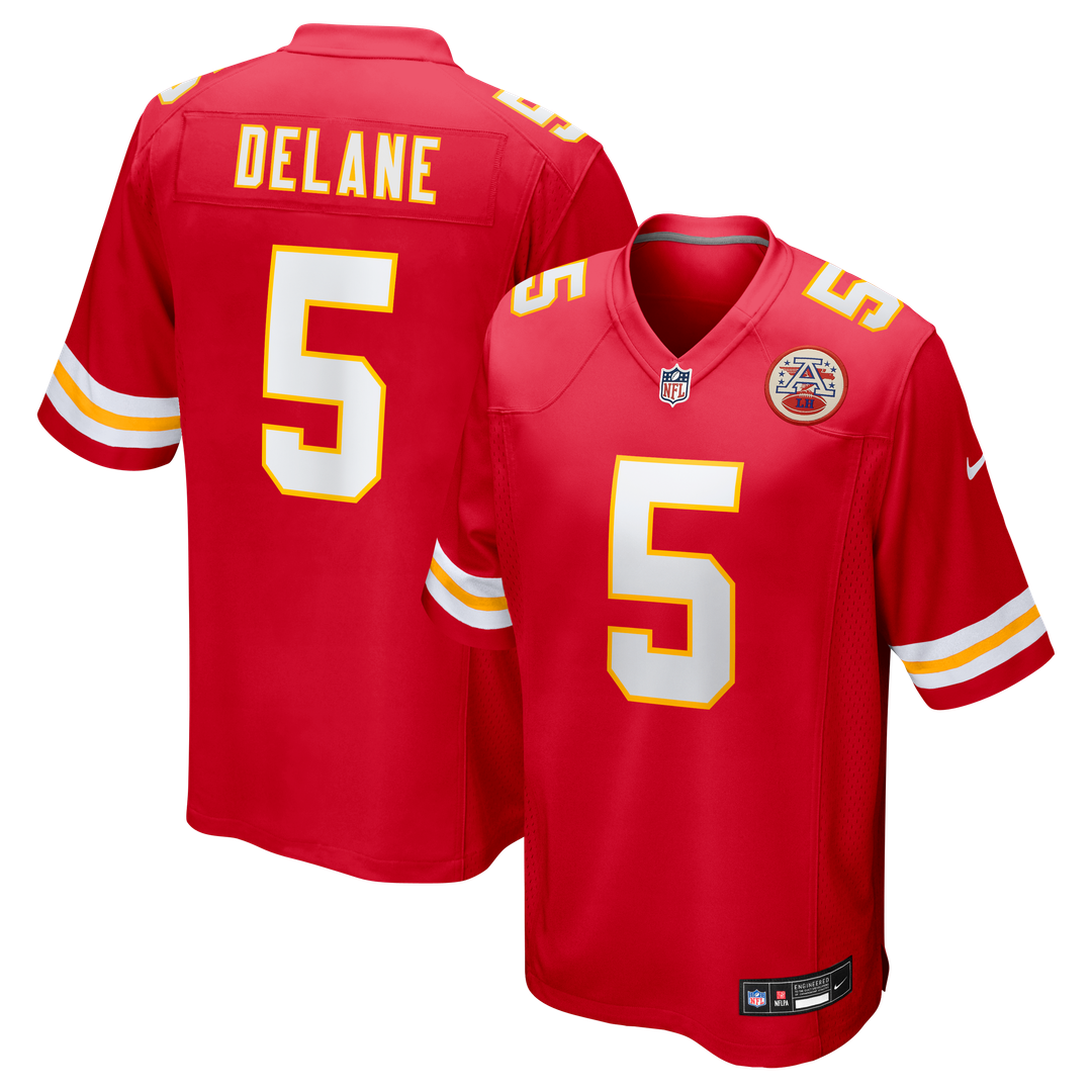 Men's Kansas City Chiefs Mansoor Delane White
