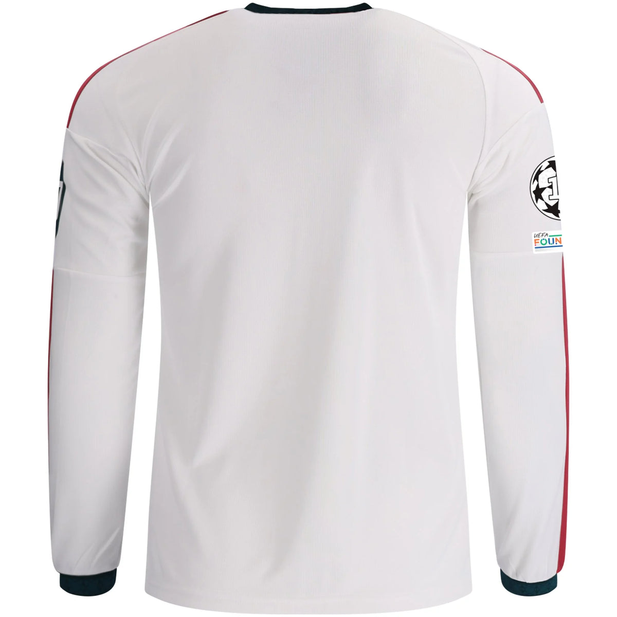 Men's Replica Real Madrid Long Sleeve Home Jersey 26/27 UCL