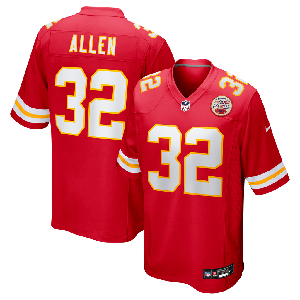 Men's Kansas City Chiefs Marcus Allen White Retired Player