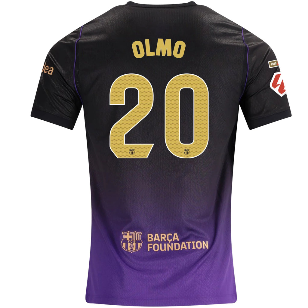 Men's Replica Olmo Barcelona Away Jersey 26/27