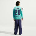 Men's Replica Olmo Barcelona Long Sleeve Third Jersey 26/27 UCL