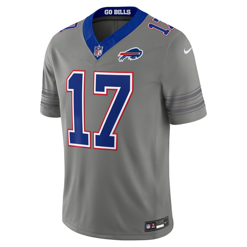 Men's Buffalo Bills Josh Allen Royal Team Vapor F.U.S.E. Stitched