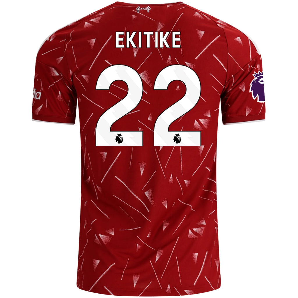 Men's Replica Ekitike Liverpool Home Jersey 26/27