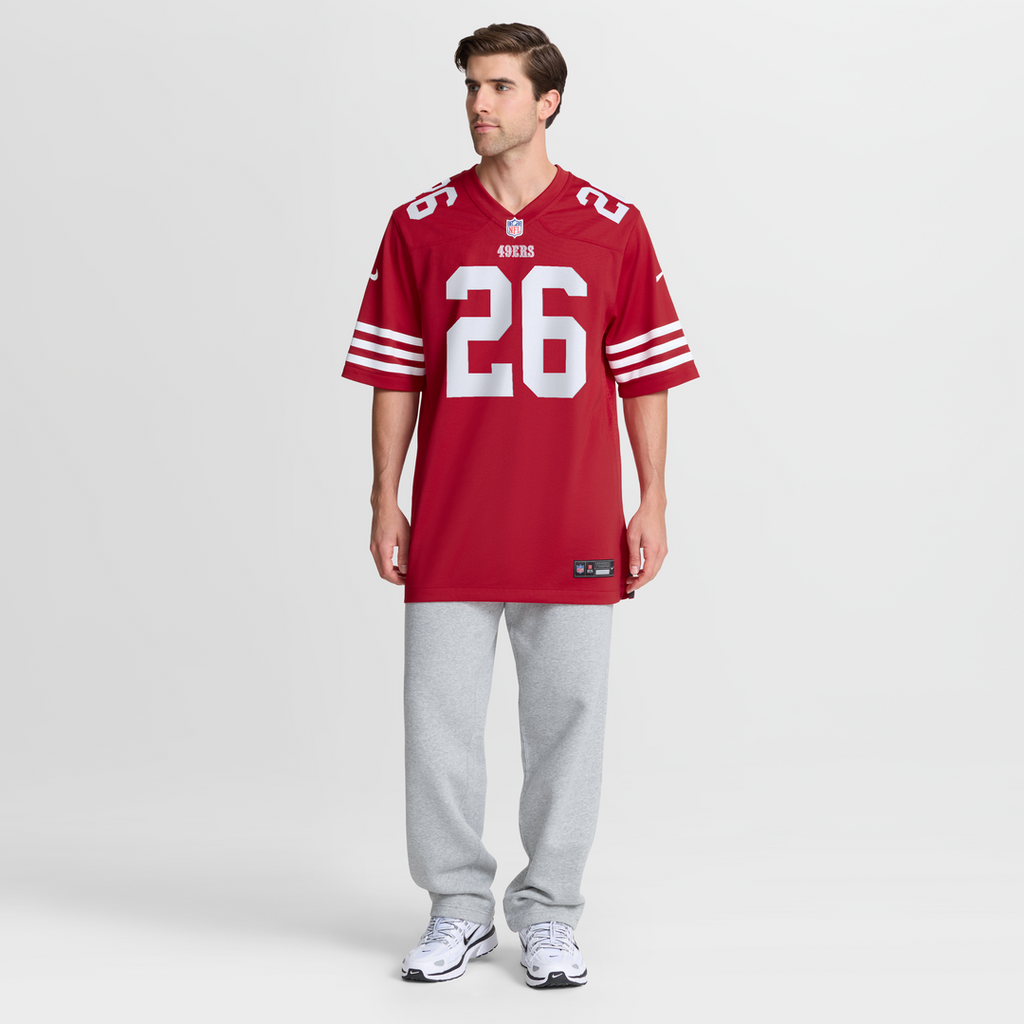 Men's San Francisco 49ers Chase Lucas Scarlet Team