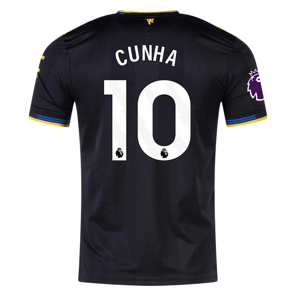 Men's Authentic Cunha Manchester United Third Jersey 25/26