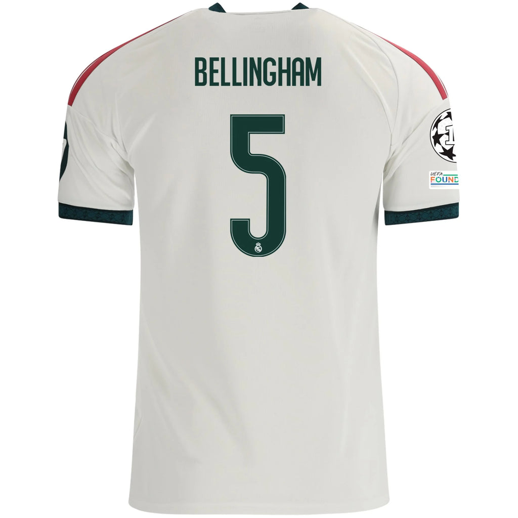 Men's Replica Bellingham Real Madrid Home Jersey 26/27