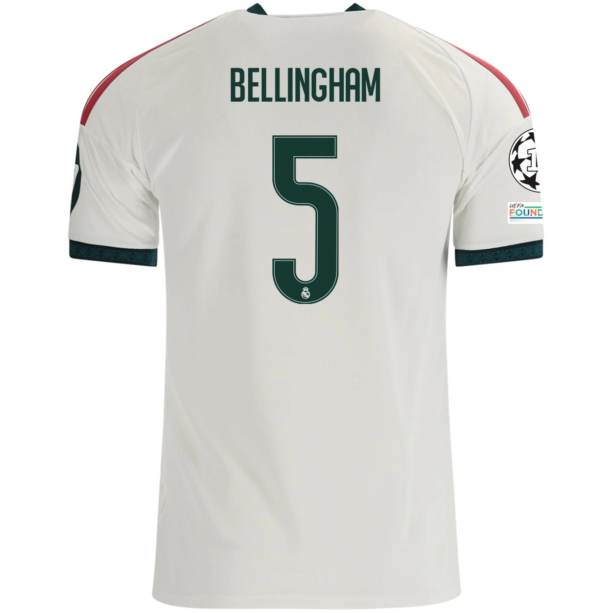 Men's Replica Bellingham Real Madrid Home Jersey 26/27