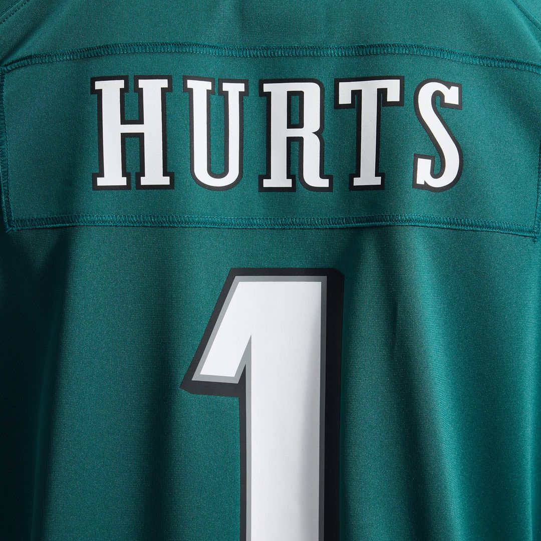 Men's Philadelphia Eagles Jalen Hurts Black Alternate