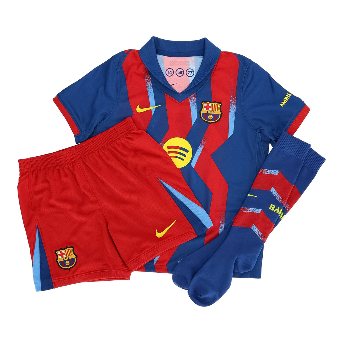 Barcelona Little Kids Fourth Kit 25/26