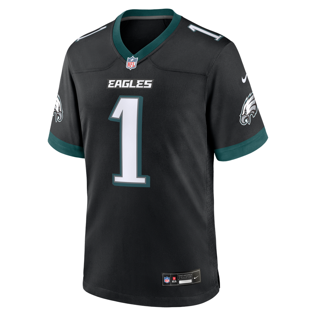 Men's Philadelphia Eagles Jalen Hurts Midnight Green Team