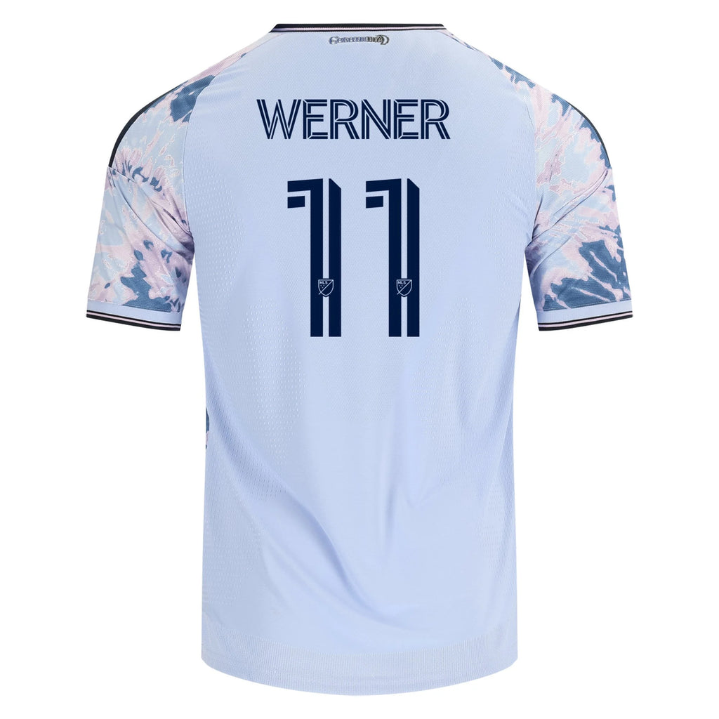 Men's Authentic Werner San Jose Earthquakes Away Jersey 2026