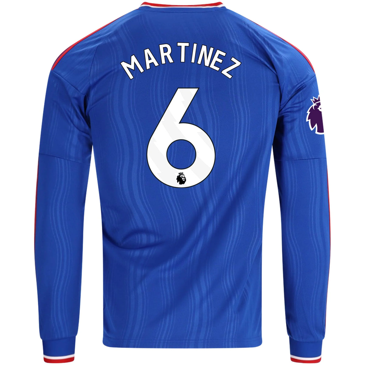 Men's Replica Martinez Manchester United Long Sleeve Away Jersey 26/27