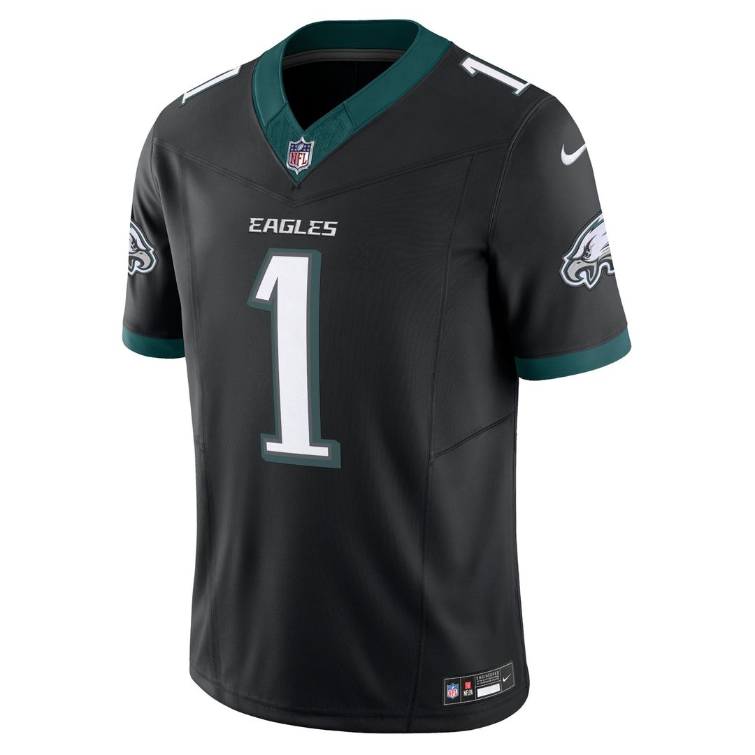 Men's Philadelphia Eagles Jalen Hurts Kelly Green Vapor F.U.S.E.