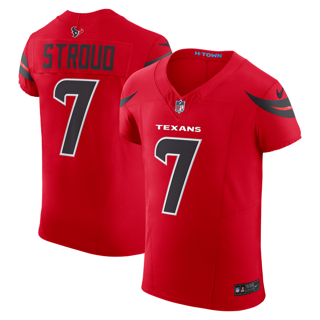 Men's Houston Texans C.J. Stroud Navy Alternate 2 Vapor F.U.S.E. Elite Jersey