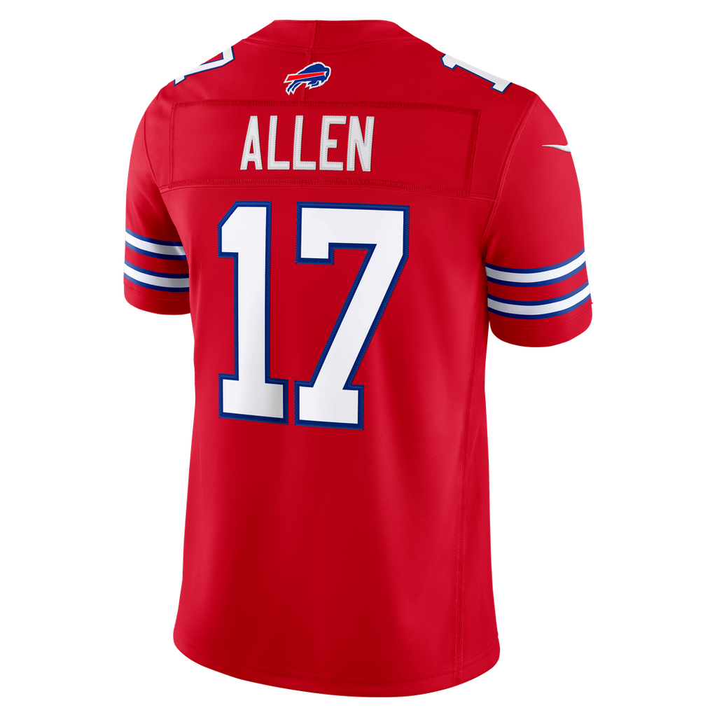 Men's Buffalo Bills Josh Allen Royal Team Vapor F.U.S.E. Stitched