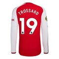 Men's Authentic Trossard Arsenal Long Sleeve Home Jersey 26/27
