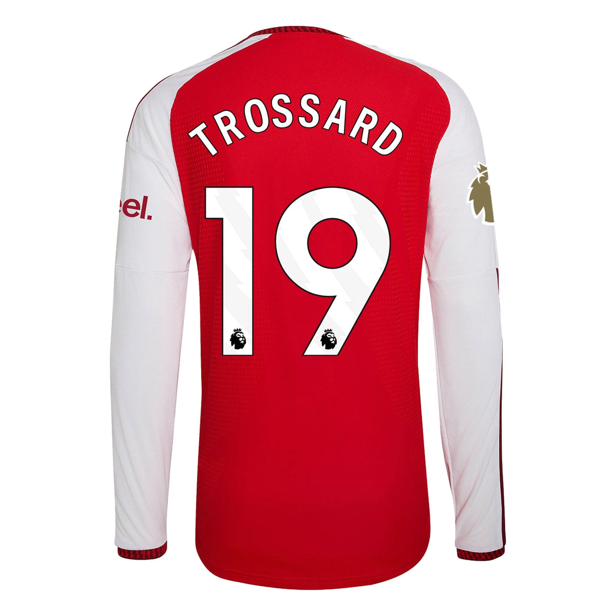 Men's Authentic Trossard Arsenal Long Sleeve Home Jersey 26/27