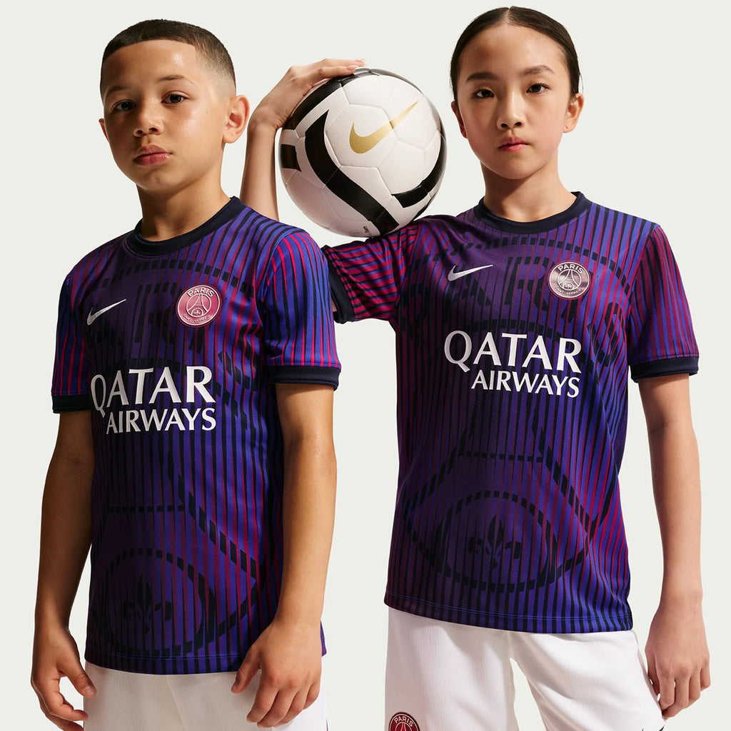Paris Saint-Germain Youth Pre Match Training Jersey 2 26/27